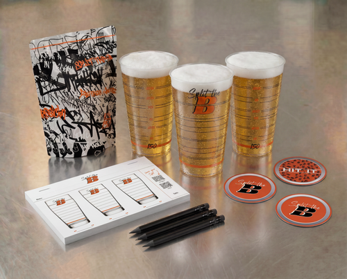 Split the B  - Das Trinkspiel Set.